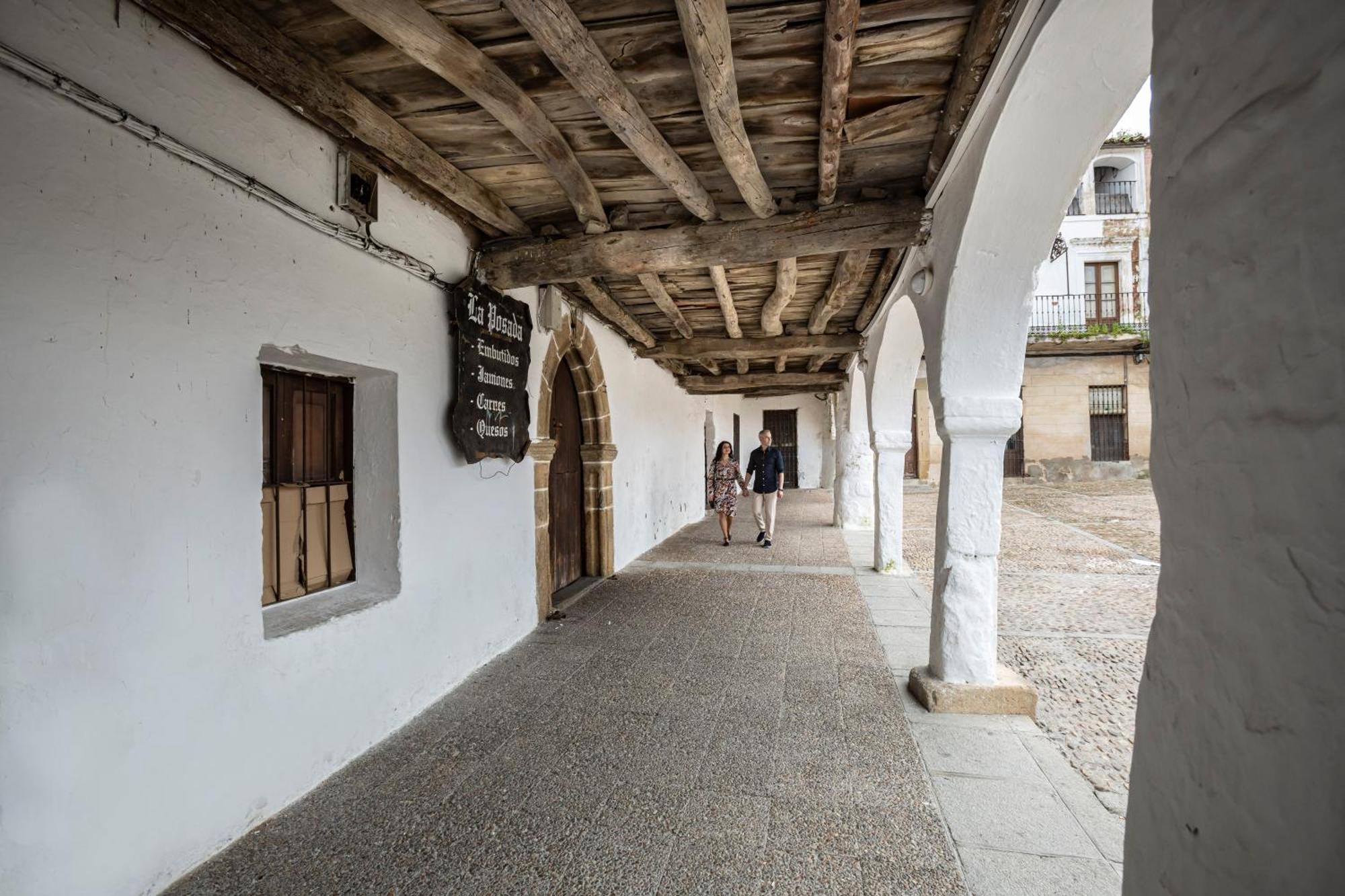 Hospederia Puente De Alconetar Hotel Garrovillas Eksteriør billede
